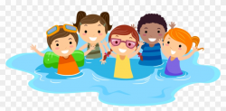 Clipart People Swimming - Clip Art Swimming Lessons, HD Png ...