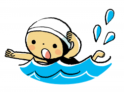 Baby swimming clipart - ClipartPost