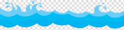 Water digital illustration, Wind wave Wave pool Ocean , wave ...