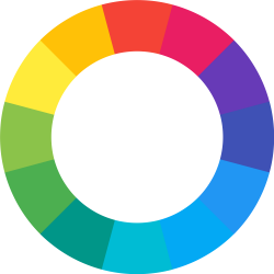 How can I make a color wheel structure with CSS? - Stack Overflow