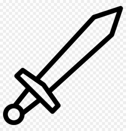 Sword 3 In Sword Clipart - Sword Clipart Black And White, HD ...