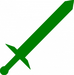 Green Sword Clip Art at Clker.com - vector clip art online, royalty ...