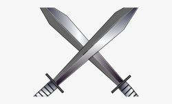 Swords Clipart Dagger - Swords Crossing Png #182322 - Free ...