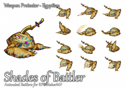 RPG Maker MV Battler - Weapon Protector: Egyptian by ...
