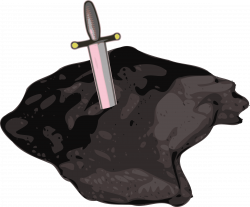 Clipart - Sword in Stone