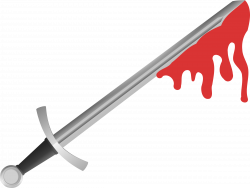 Clipart - Bloody Sword