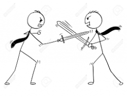 Image result for stickman sword fight clipart | cartoon ...