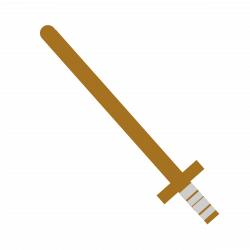 Clipart - Wooden sword