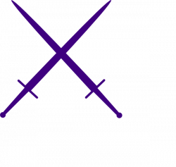 Purple Swords Clip Art at Clker.com - vector clip art online ...