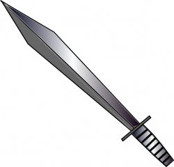 Sword clip art Free vector in Open office drawing svg ( .svg ...