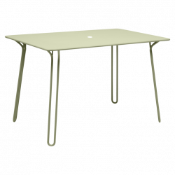 Surprising table, metal table, outdoor furniture