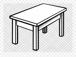 Table Black And White Clipart Bedside Tables Clip Art - Pen ...