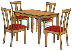 Table And Chairs Clipart | Free download best Table And ...