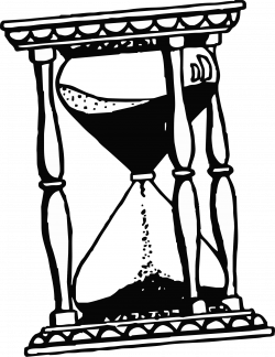 Clipart - Hourglass Drawing