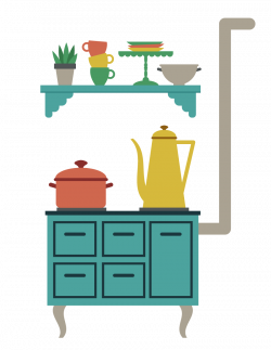 How to Create an Illustration of a Retro Kitchen in Adobe Illustrator