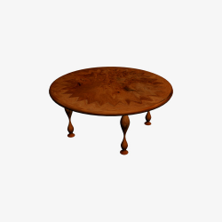 Hand-painted Round The Table, Roundtable, Table, Wooden ...