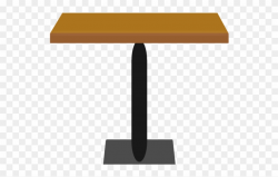 Dining Table Clipart Small Table - Coffee Table - Png ...
