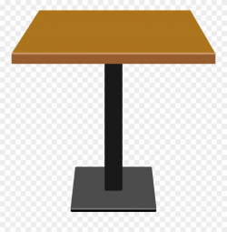 Clipart Wood Table - Square Table Clipart Png Transparent ...