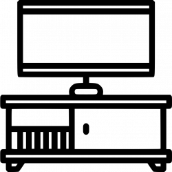Tv Stand Svg Png Icon Free Download (#539265) - OnlineWebFonts.COM