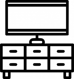 Tv Stand Svg Png Icon Free Download (#539263) - OnlineWebFonts.COM