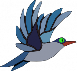 Ptak Bird Clip Art at Clker.com - vector clip art online, royalty ...