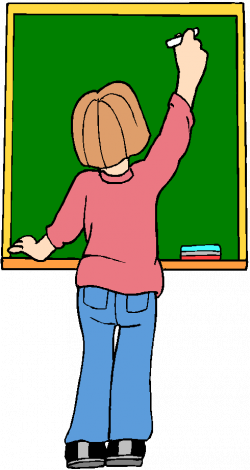 28+ Collection of Teacher Writing On Chalkboard Clipart | High ...