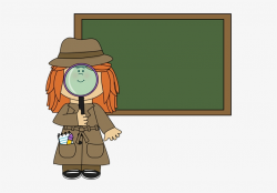 Clipart Teacher Detective - Kid Detectiv #260067 - PNG ...