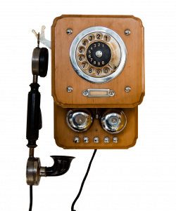 Vintage Mounted on Wall Telephone transparent PNG - StickPNG
