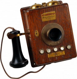 Vintage Western Electric Phone transparent PNG - StickPNG