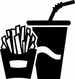 French Fries Potato Soda Paper Cup Svg Png Icon Free Download ...
