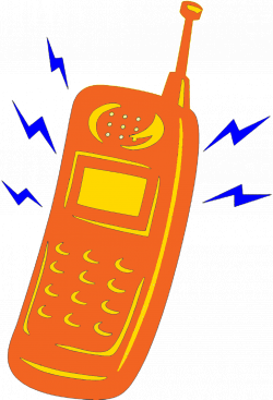 Telephone clipart telephone ringing - Pencil and in color telephone ...