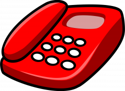 Clipart - red telephone mimooh 01