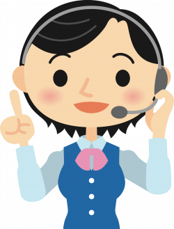 Clipart - Female Call Centre Worker (#3)