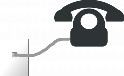 Telephone clipart telephone line - Pencil and in color telephone ...
