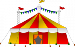 Big Top Tent Clip Art | dark circus | Circus art, Clip art ...