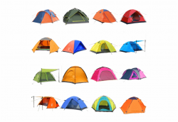 Tent Clipart Dome Tent - All Types Of Tents Free PNG Images ...