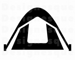 Tent #2 SVG, Tent Svg, Camping Svg, Tent Clipart, Tent Files for Cricut,  Tent Cut Files For Silhouette, Tent Dxf, Tent Png, Tent Eps, Vector