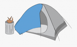 Tent Clipart Hiking - Homeless Tent Clipart #123394 - Free ...