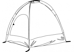 Camping Tent coloring page | Free Printable Coloring Pages