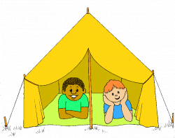 28+ Collection of Cute Camping Tent Clipart | High quality, free ...