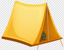 Yellow tipi tent, Tent , Tourist Tent transparent background ...