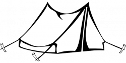 Camping Tent Clipart transparent PNG - StickPNG