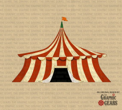 Circus Tent Clip Art - Vintage Tent the Big Top Clip Art ...