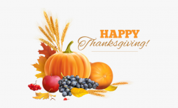 Transparent Background Happy Thanksgiving Clip Art ...