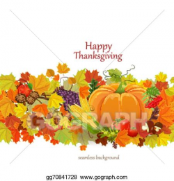 Vector Stock - Happy thanksgiving day celebration flyer ...