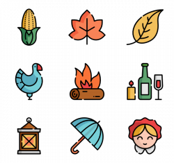 Best Thanksgiving icon packs from Flaticon