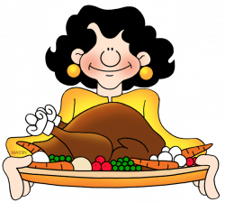 Thanksgiving feast clipart - Thanks To God!! Thanks To All!! Happy ...