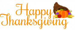 Happy Thanksgiving Clipart 2018 - Thanks To God!! Thanks To All ...
