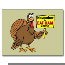 Turkey Clipart Eat Ham | Free Images at Clker.com - vector ...