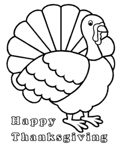 Free Thanksgiving Turkey Outline, Download Free Clip Art ...